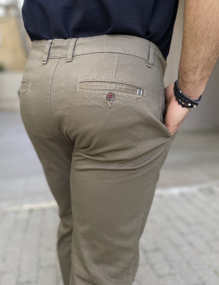 Dynamo ανδρικό πούρο παντελόνι υφασμάτινο Chinos M1315P φωτογραφία